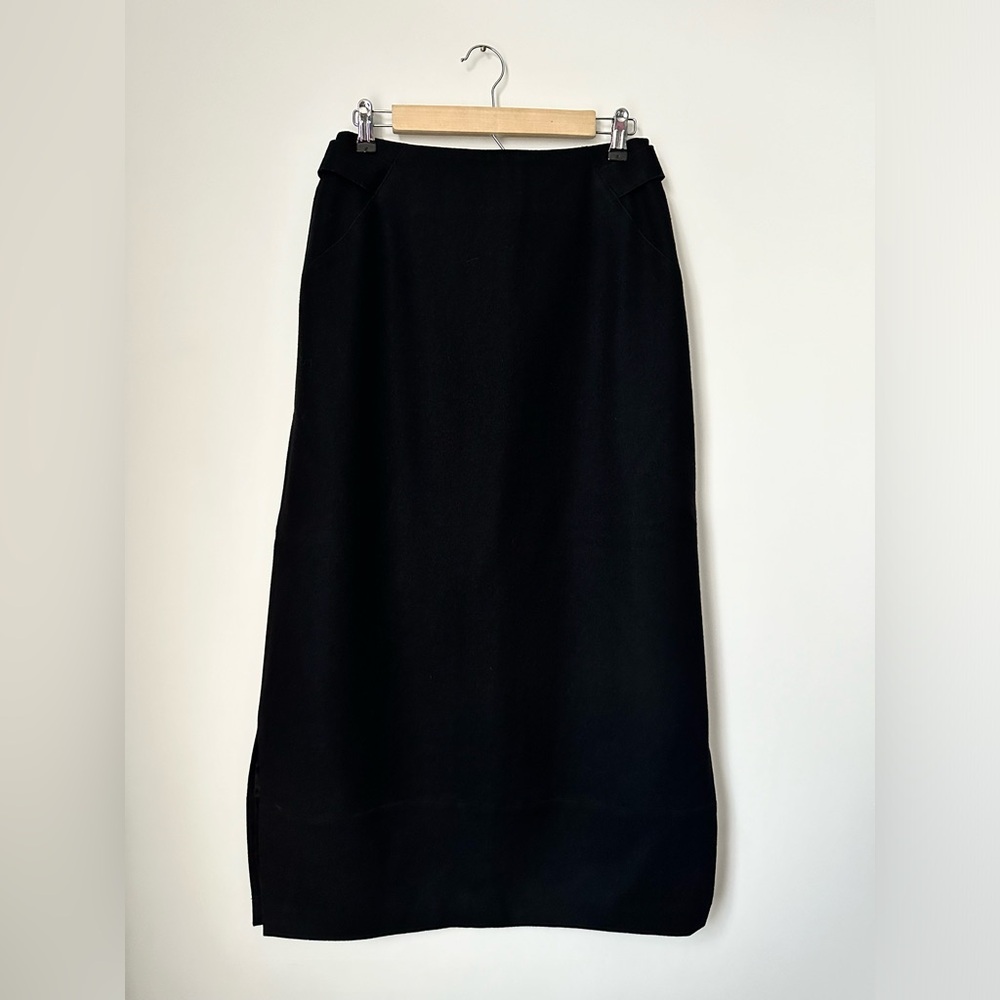 FACONNABLE Vintage Wool Classic Maxi Pencil Skirt Women’s Size 6